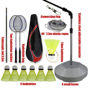 New Elastic Badminton Trainers With Telescopic Rod